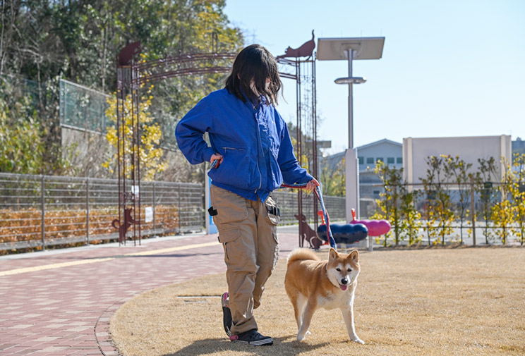 動物飼養スタッフ　寺坂さん